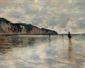 克劳德 莫奈 : Low Tide at Pourville